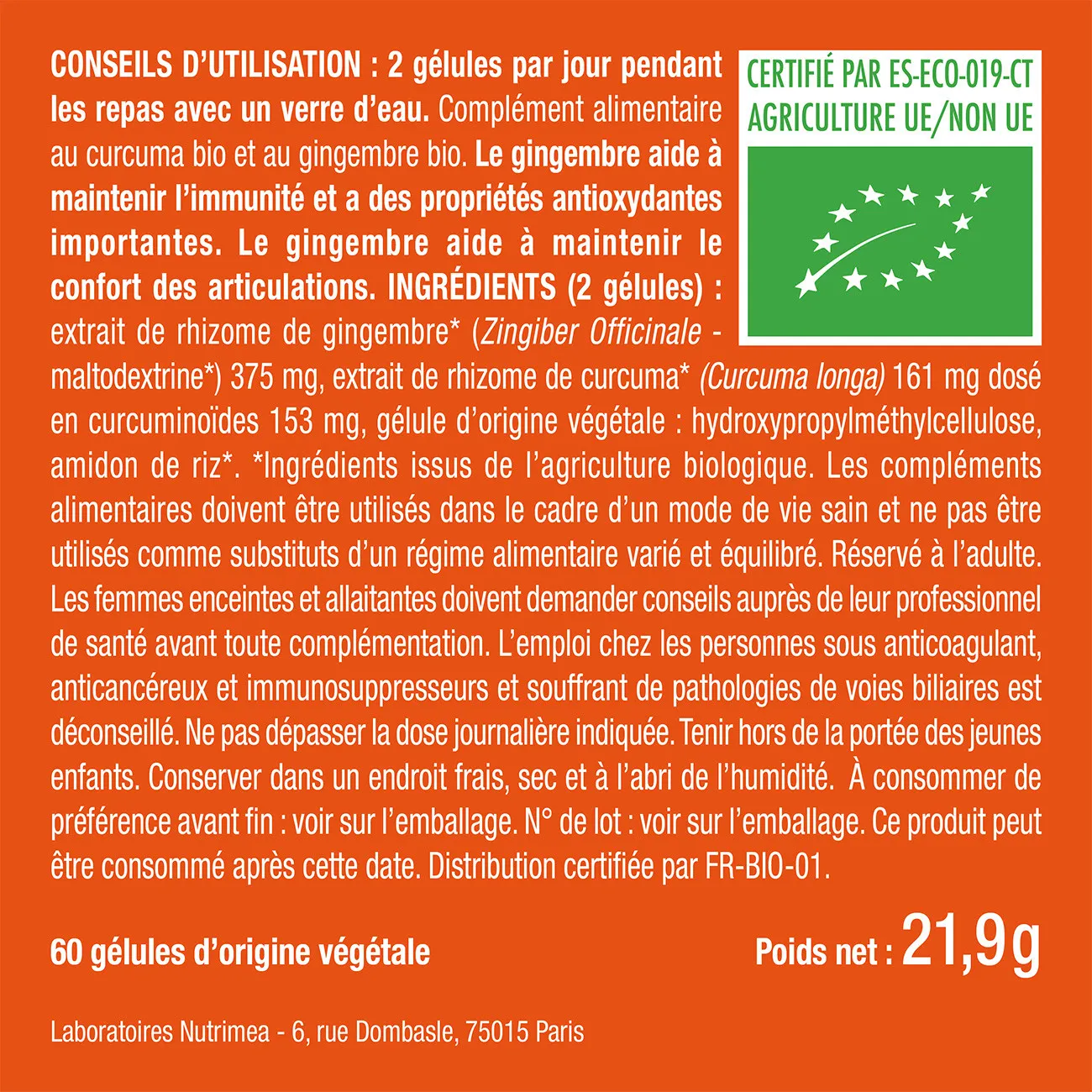 Bienfaits et contre indications du curcuma