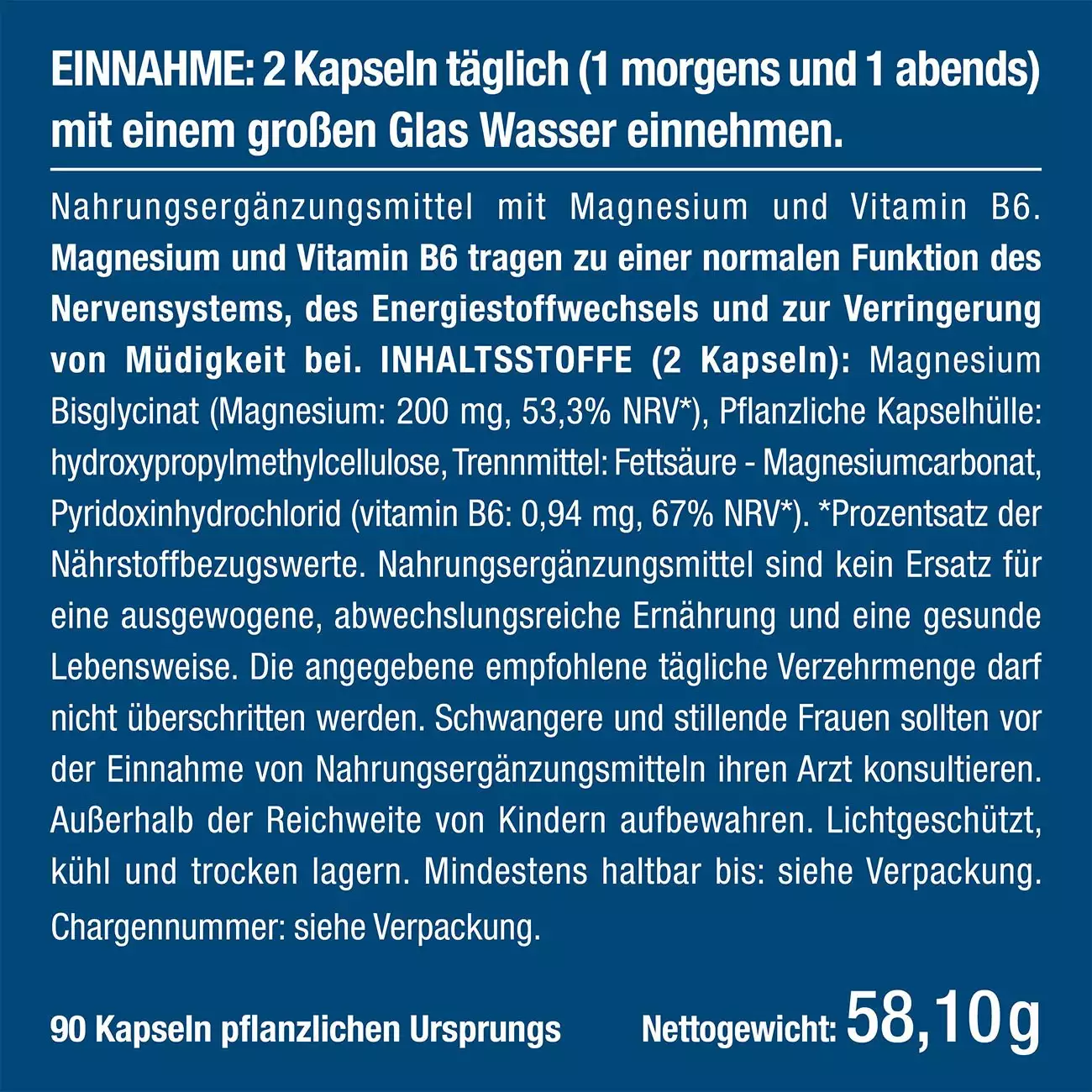 Vorteile und Risiken von Magnesium Glycinat